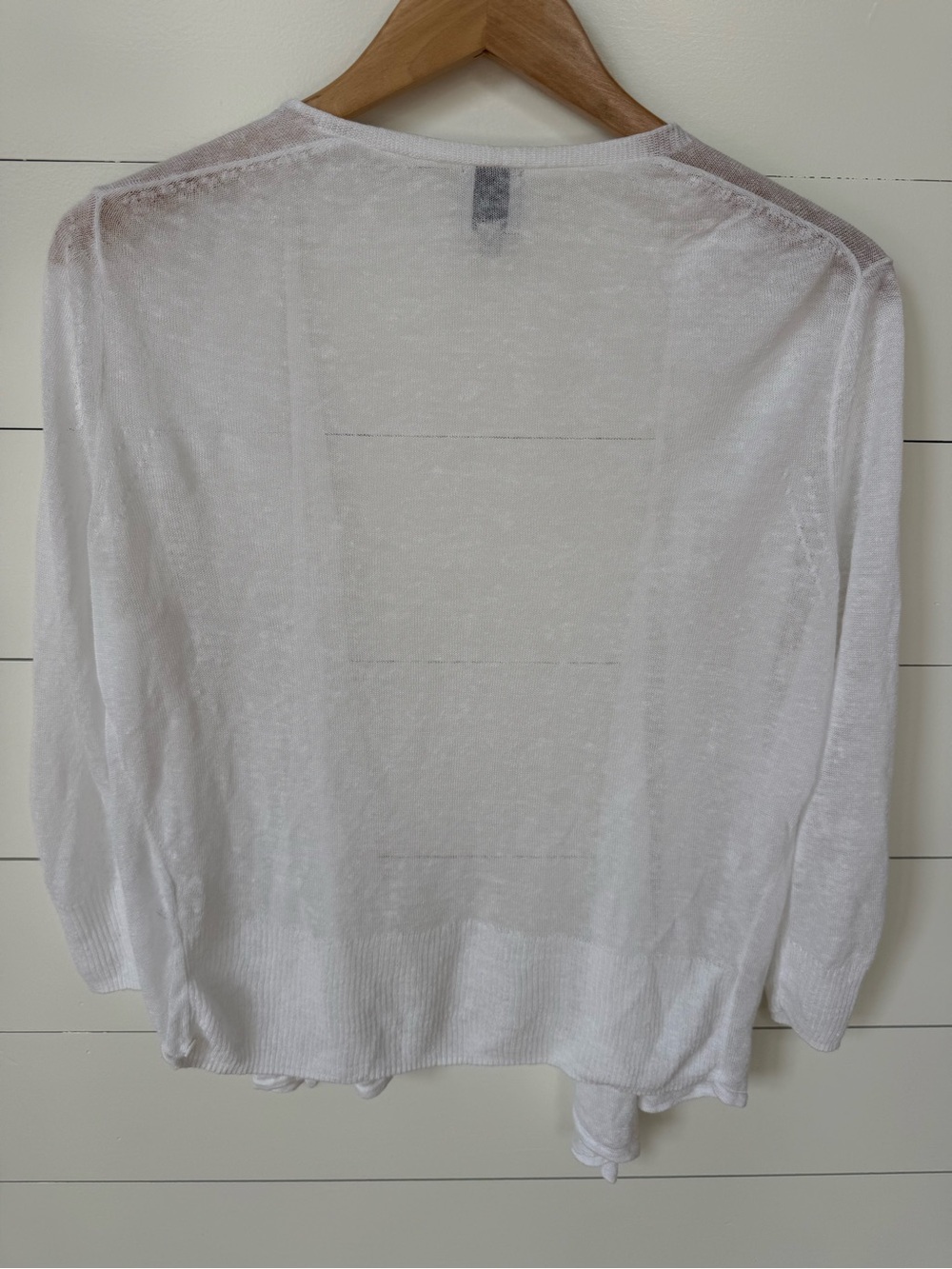 Nic & Zoe Sweater 4 way Paper White Convertible Cardigan Large - Picture 5 of 16